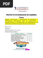 Proyecto Integrador Sabere