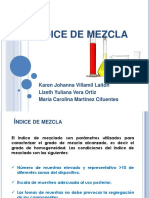 Indice de Mezcla