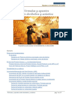 Formulas y Apuntes Sobre Decibelios y Acústica