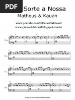 Matheus Kauan Que Sorte A Nossa PDF