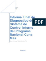 Informe Final Diagnostico Sistema Control Programa Nacional Cuna Mas