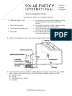 Ejercicio - Energía Solar Térmica