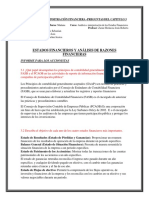 Estados Financieros y Analisis de Razones Financieras