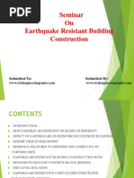 Civil Earthquake Resistent Building Construction