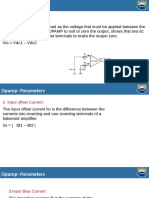 Parameters of Opamp