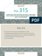 Psa 315 (Part 1)