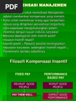 Kompensasi Manajemen