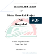 Metro Rail Dhaka