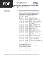 Selected IBM DB2 Products - Some Replacements Available - Jun 2007 - ENUS907125