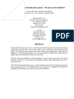 Sulfur Degassing