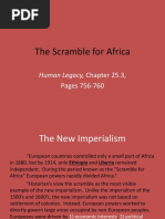 CH 25.3 The Scramble For Africa