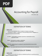 Accounting For Payroll