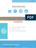 Lesson 1 - Introduction To Big Data and Hadoop