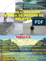 Curso de Gestion Segura de Presa de Relaves 28 29 Junio 2019 PDF