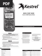 Manuale Inglese Kestrel 5500