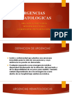 Urgencias Hematologicas