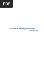 Manual Amadeus Selling Platform 4.1P125 - V1.1 - AUG09