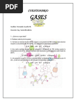 Cuestionario Gases