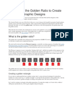 How To Use The Golden Ratio To Create Gorgeous Graphic Designs