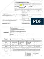 Lesson Plan Week 3 (14 - 18 January 2019) : L/awareness L/awareness