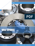 A01 Heavy Trailer Axle Spares