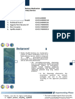 Six Sigma: "Using Six Sigma To Reduce Medication Errors in A Home-Delivery Pharmacy Service Kelompok 2