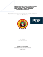 Analisis Struktur Modal Yang Optimal Pada Pabrik Kopi Cap Kuda Terbang Di Padang Tahun 2019