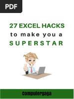 27 Excel Hacks To Make You A Superstar PDF