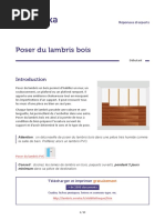 Fiche Poser Du Lambri PDF