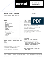 Pressure Gauges: Calibration: 2 Field of Application