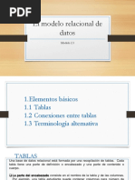 El Modelo Relacional de Datos