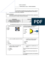 Prueba Ciencias 1º Dia y Noche I