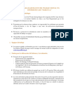 Pautas para Informe de Caso de MARLO S.A. - 2019 II