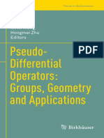 (Trends in Mathematics) M. W. Wong, Hongmei Zhu (Eds.) - Pseudo-Differential Operators - Groups, Geometry and Applications-Birkhäuser (2017) PDF