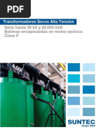 Catalogo Transformadores Secos en Resina