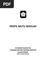 Profil Mutu Sekolah