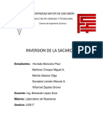 Informe 1 Inversion de La Sacarosa Terminado