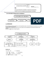 LAS CATEGORÍAS GRAMATICALEs - LAS PREPOSICIONES - 6TO