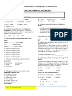 PRACTICA INTEGRAL DE SUSTANTIVO 4to B