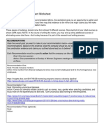 Evidence Claim Assessment Worksheet