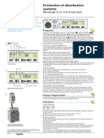 Protection of Distribution Systems: Micrologic 5 / 6 A or E Trip Units