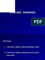 Analisis Cemaran Uls