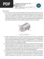 Lista 4 Sistemas Térmicos PDF