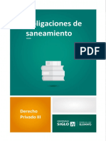 Obligaciones de Saneamiento PDF