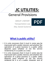 What Is Public Utility - Compiled - GRP1