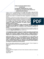 Material Práctica Procesal, Administrativa y Fiscal. Modular