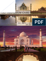 Taj Trapezium Case: M.C. Mehta V. Union of India & Ors. AIR 1997 SC 734