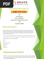 Organization Study At: AMC PVT LTD