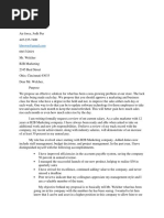 Proposal Letter