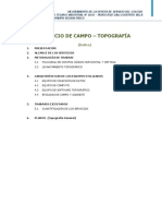 Informe Topografico Villa Rica